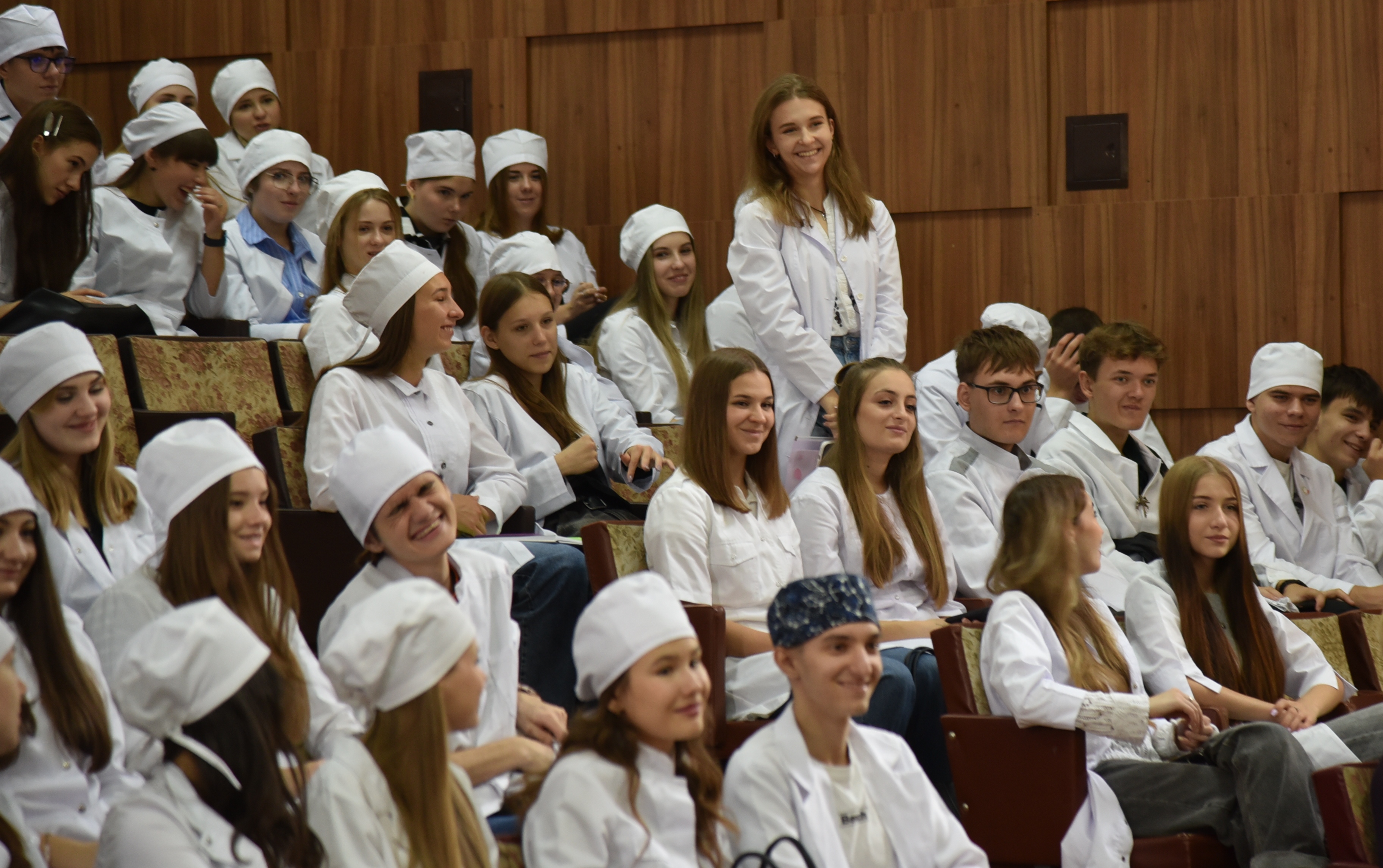 Відбулася зустріч здобувачів освіти 1 курсу з керівництвом університету.