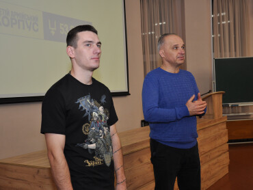 Здобувачі освіти ПДМУ зустрілися з бойовими медиками Третього армійського корпусу / PSMU Students Meet Combat Medics of the Third Army Corps