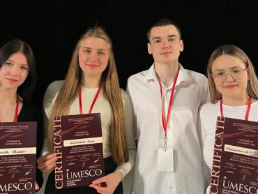 Члени студентського наукового гуртка ПДМУ відзначилися на міжнародній конференції UMESCO