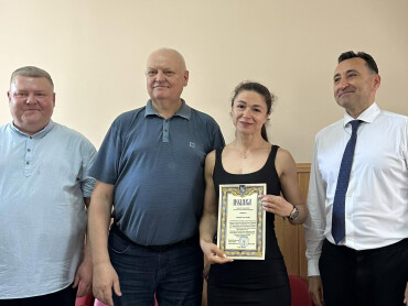 Представниця ПДМУ – серед найактивніших донорів Полтавщини /PSMU Representative Recognized Among the Most Active Blood Donors of Poltava Region