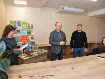 Людина і природа: гармонія чи трагедія – екозахід у бібліотеці ПДМУ / Human and Nature: Harmony or Tragedy – Environmental Event at the PSMU Library