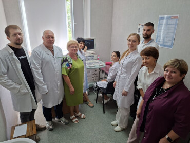 Розпочався курс спеціалізації з фаху «Ультразвукова діагностика» / Specialization Course in Ultrasound Diagnostics Has Started