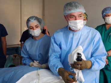 Майстер-клас із сучасного лікування хронічного риносинуситу на клінічній базі ПДМУ / Master Class on Current Treatment of Chronic Rhinosinusitis at PSMU