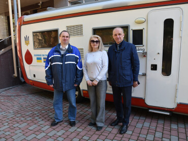 «По краплині для життя»: у ПДМУ відбулася університетська акція донорства крові / “Drop by Drop for Life”: University Blood Donation Campaign at PSMU