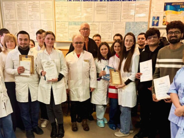 Кафедра внутрішньої медицини №2 ПДМУ визначила переможців І етапу Всеукраїнських олімпіад