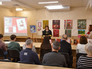 До Всесвітнього дня письменника у бібліотеці ПДМУ: творча зустріч з Оленою Никифоренко / On World Writer’s Day at the PSMU Library: A Creative Meeting with Olena Nykyforenko