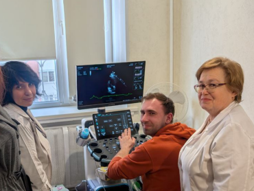 Майстер-клас з новітніх діагностичних технологій на кафедрі пропедевтики внутрішньої медицини
