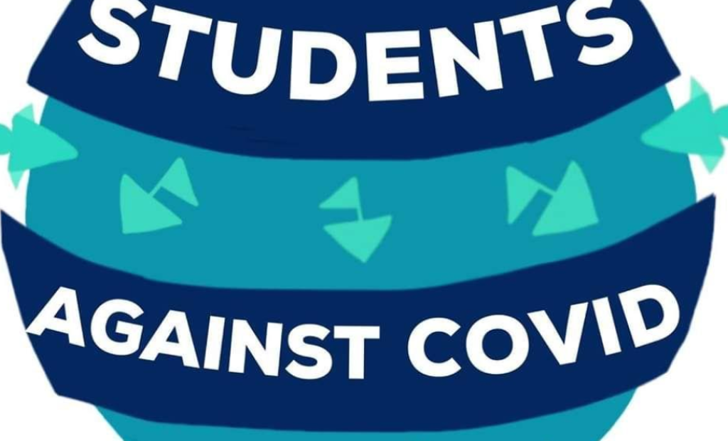#Students_Against_COVID хештег, що об'єднує більше ніж 150 студентів та союзників у 40+ країнах у боротьбі з пандемією короновіруса