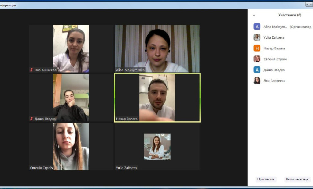 Кафедра дитячої стоматології з тимчасово переміщеними до Полтави маленькими пацієнтами