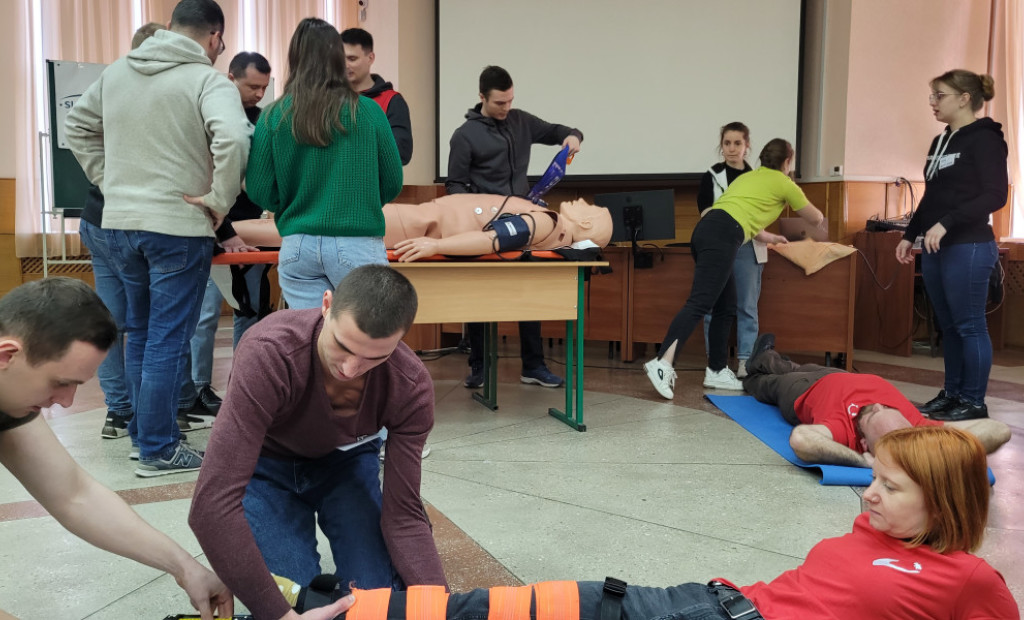 «Тренінг з політравми та P.O.C.U.S»: майбутні анестезіологи відпрацьовували навички та вміння