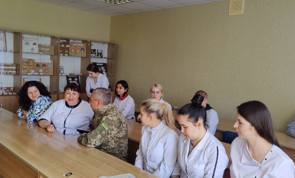 Спілкування з учасником бойових дій залишило по собі неповторне враження