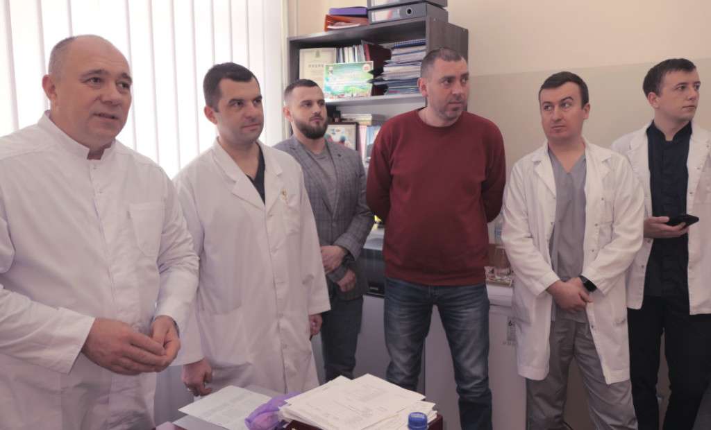 На кафедрі хірургії №4 ПДМУ відбулася проміжна атестація лікарів - інтернів 1 року навчання