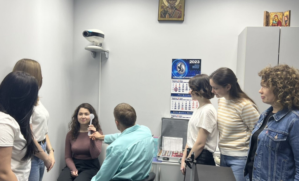 Майбутні спеціалісти взяли участь у майстер-класі з офтальмології