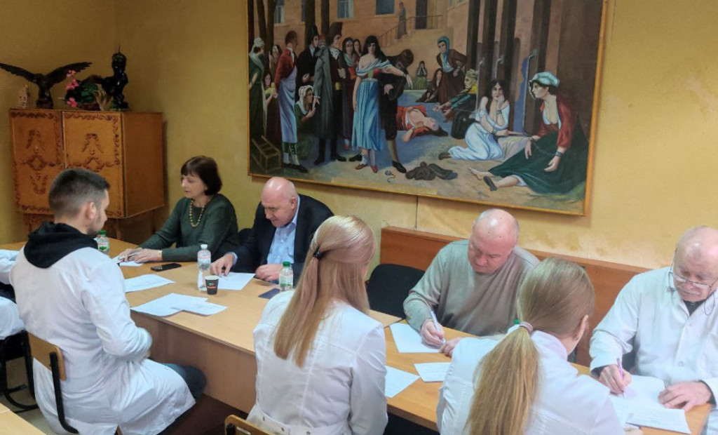 Відбулася проміжна атестація лікарів-інтернів 1-го року навчання з фаху "Психіатрія"