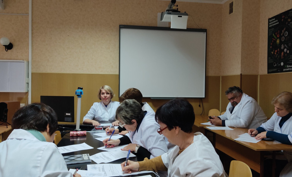 Завершився цикл тематичного удосконалення: лікарі-слухачі удосконалили знання
