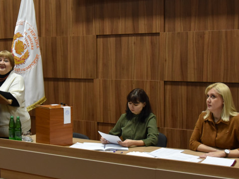 Відбулося чергове засідання вченої ради стоматологічного факультету ПДМУ