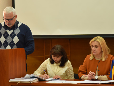 Відбулося чергове засідання Вченої ради