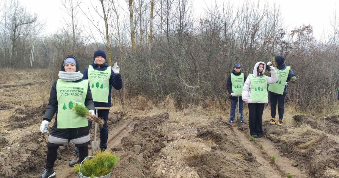 «Зелена країна»: студенти ПДМУ висадили дерева