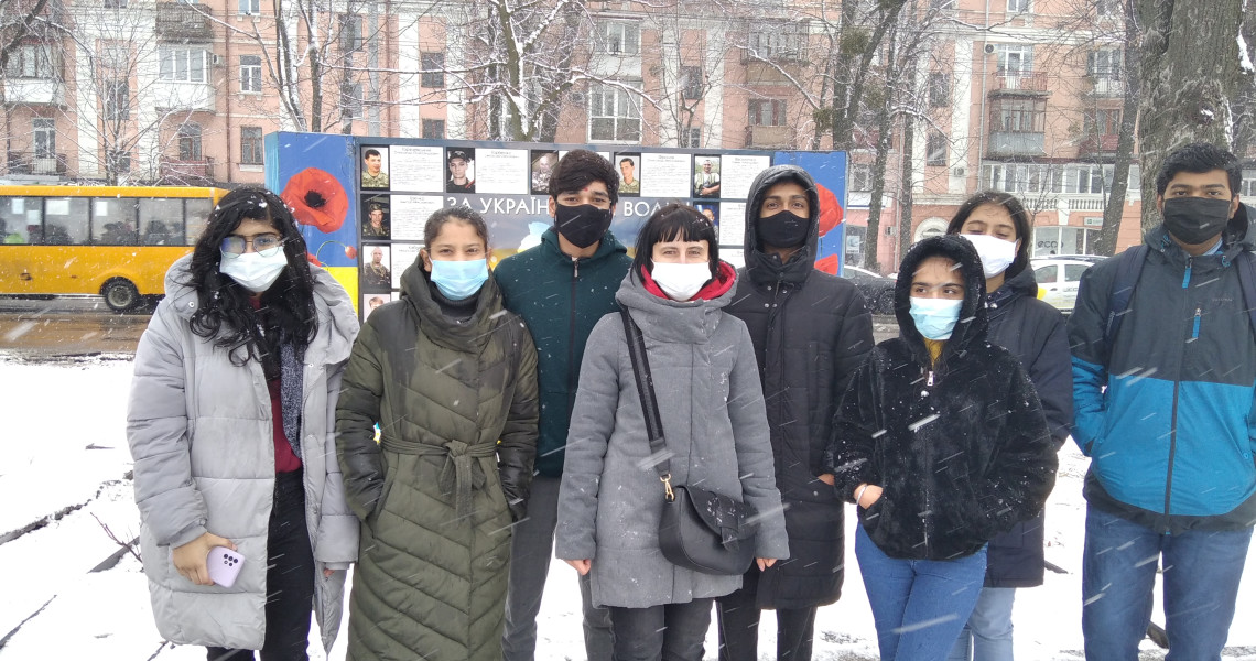 Відбулась екскурсія до визначних місць, присвячених символу єдності українського народу