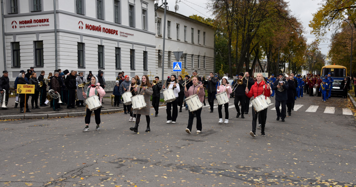 «Аритемія» ПДМУ на обласному марші-параді