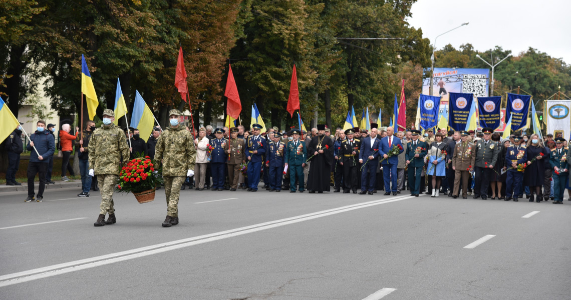 78-річниця вигнання нацистів з м. Полтави та День міста: університет відзначає