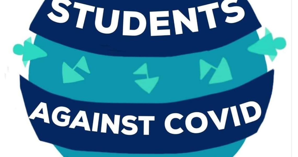 #Students_Against_COVID хештег, що об'єднує більше ніж 150 студентів та союзників у 40+ країнах у боротьбі з пандемією короновіруса