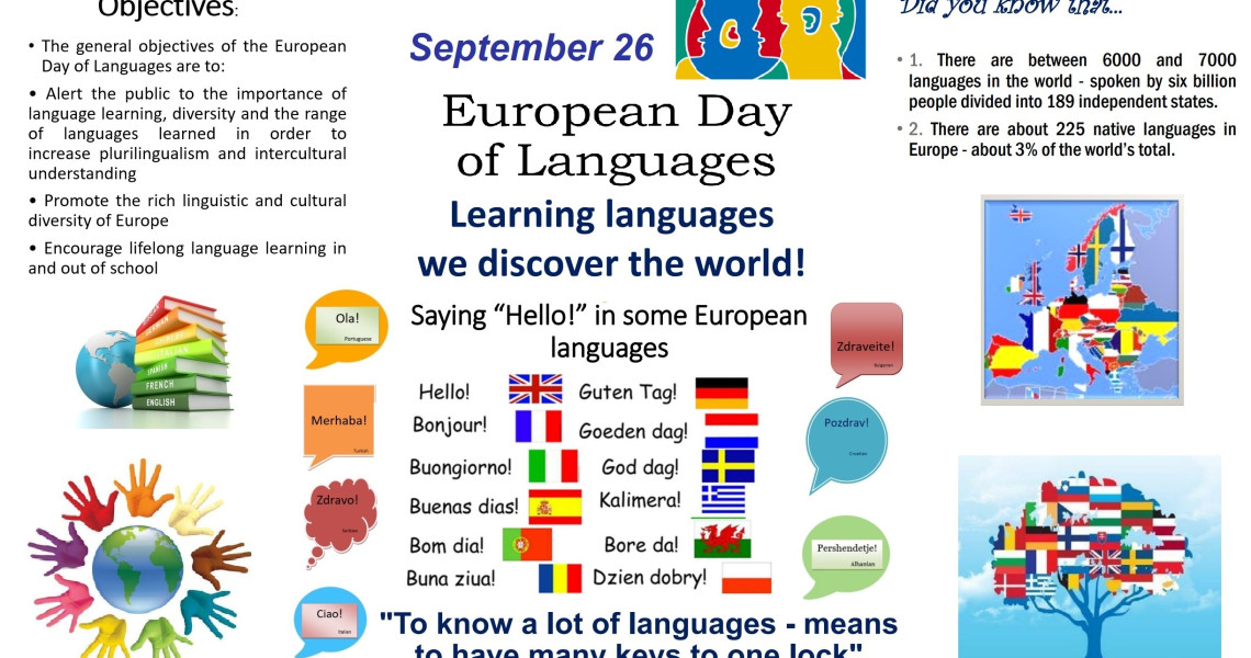 «European Day of Languages: Celebrating Linguistic and Cultural Diversity»