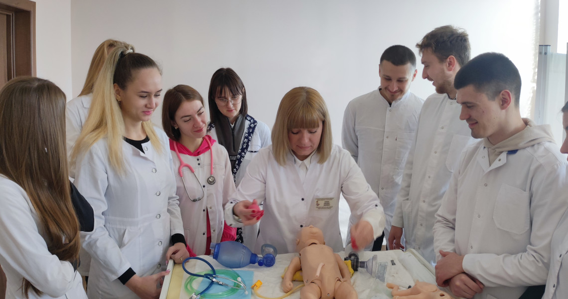 Симуляційний центр ПДМУ: триває підготовка до здачі ОСКІ / Simulation Center at PSMU: Preparation for Objective Structured Clinical Examination (OSCE) Continues