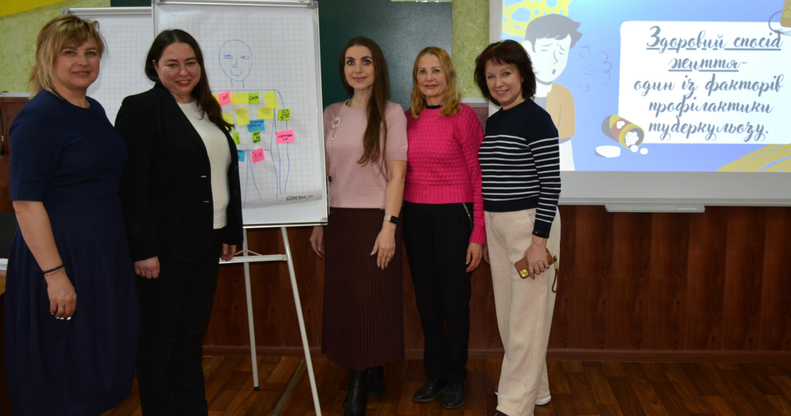 STOP TB: викладачі ПДМУ провели просвітницький захід до Всесвітнього дня боротьби з туберкульозом