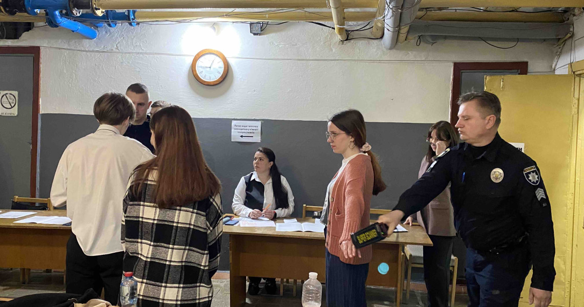 Іспит відбувся з дотриманням усіх вимог Центру тестування / The exam was held in compliance with all the requirements of the Testing Center