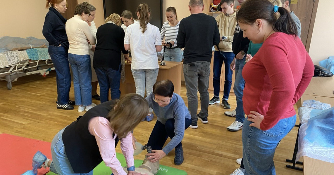 Тренінг для лікарів Полтавського  Перинатального центру / Training for physicians of the Poltava Perinatal Center