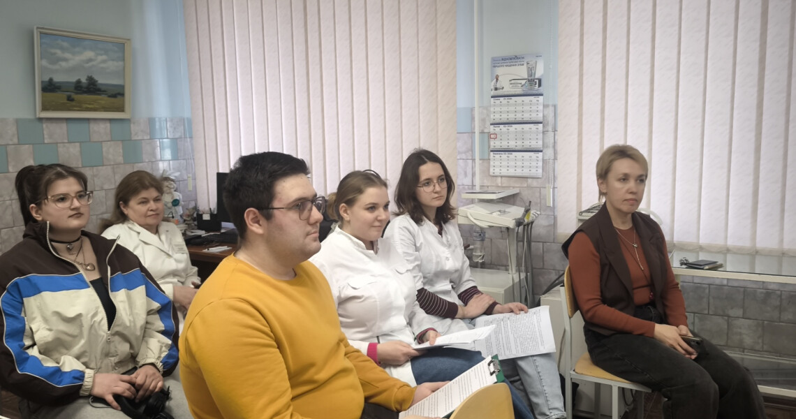 Чергове засідання студентського наукового гуртка кафедри терапевтичної стоматології / Another Meeting of the Student Scientific Club at the Department of Therapeutic Dentistry