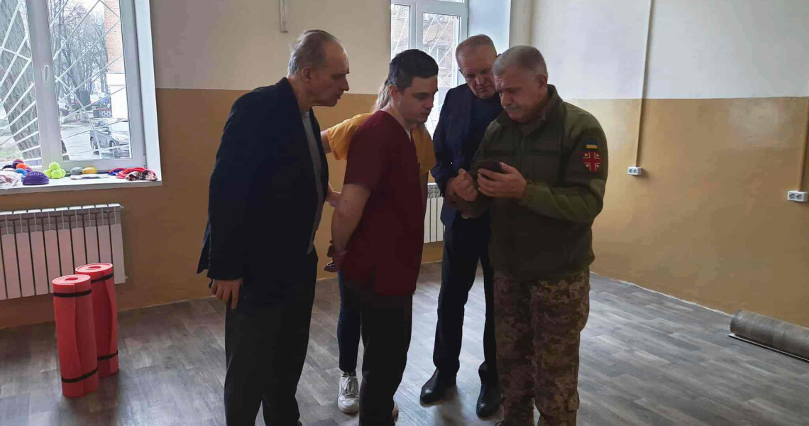 ПДМУ передав допомогу для підтримки реабілітації військовослужбовців / PSMU Provides Support to Enhance Rehabilitation for Servicemen