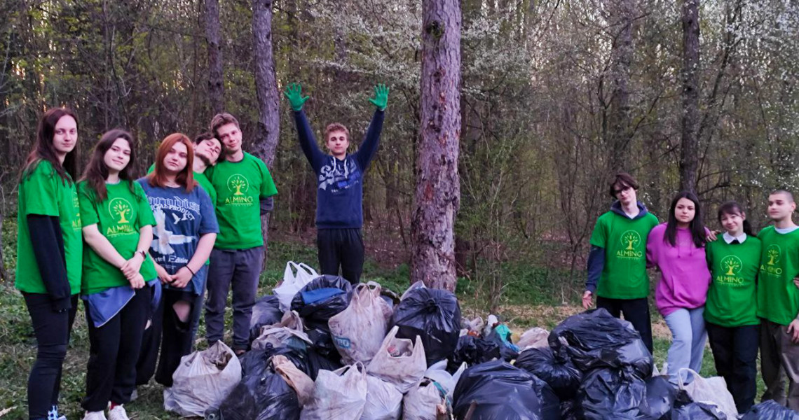 Волонтери «Almino» ПДМУ про один із напрямків корисної роботи / "Almino" volunteers of PSMU about one of the areas of useful work