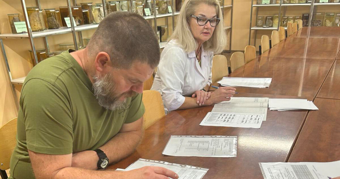 Військові медики склали підсумковий модульний контроль з дисципліни «Основи патології»