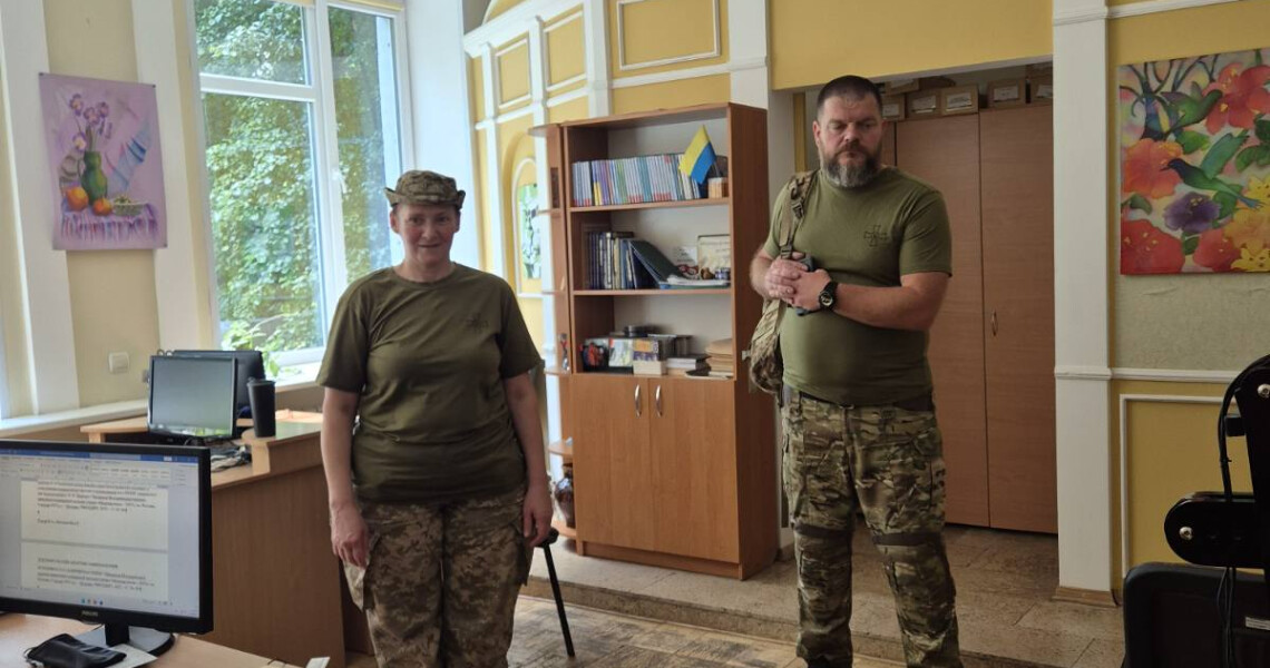Від бойового досвіду до академічних знань: зустріч із військовими медиками / From Battlefield Experience to Academic Knowledge: Meeting with Army Medical Personnel