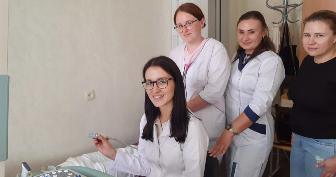 Розпочався цикл спеціалізації з фаху «Ультразвукова діагностика» / Specialization Course in “Ultrasound Diagnostics” Launched