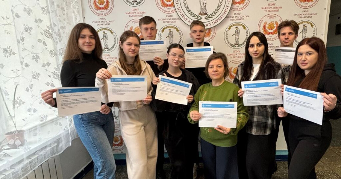 На кафедрі гігієни та екології ПДМУ провели заходи з профілактики туберкульозу / Tuberculosis Prevention Activities Held at the Department of Hygiene and Ecology of PSMU