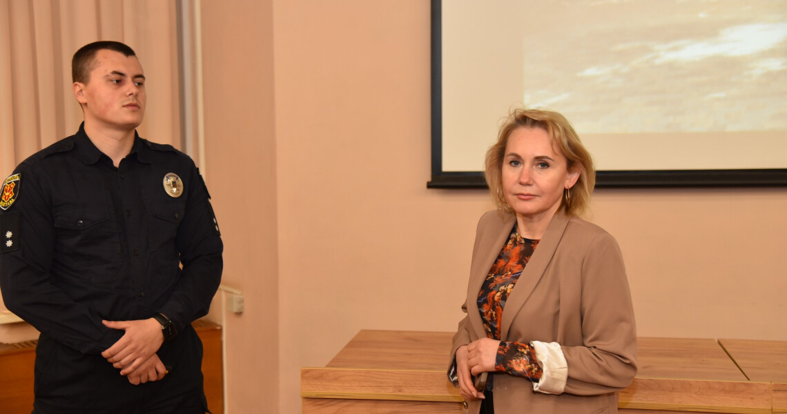 У ПДМУ відбувся просвітницький захід про протидію вербуванню та роль патрульної поліції / PSMU Hosts Educational Event on Countering Recruitment and the Role of Patrol Police