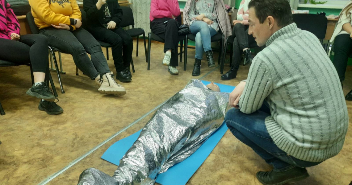 Тренінг з надання медичної допомоги в бойових умовах за алгоритмом MARCH