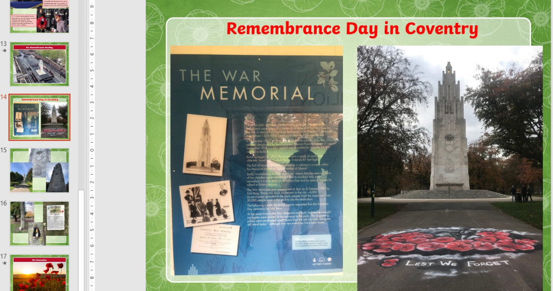 Інформаційно-виховний захід “Remembrance Day in the UK” / Information event on the meaning and history behind Remembrance Day in the UK