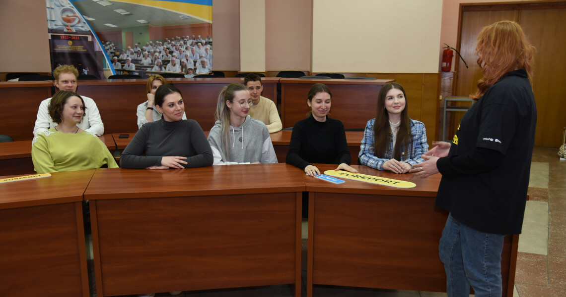 У ПДМУ презентували U-Report –  платформу для активної молоді / U-Report Presented at PSMU: A Platform for Active Youth
