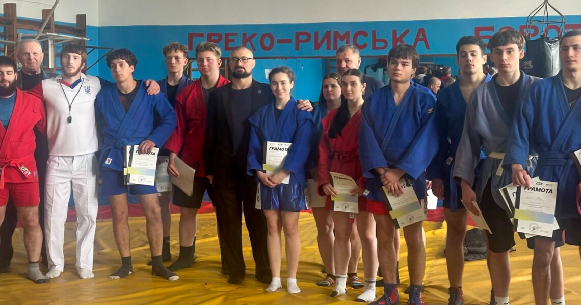 Команда ПДМУ –  переможець Чемпіонату Полтавської області з самбо серед студентів / PSMU Team Wins Poltava Region Student Sambo Championship