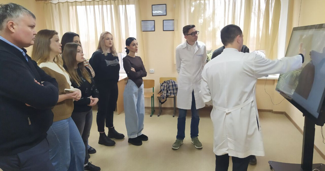 Проведено освітньо-практичний захід для лікарів-інтернів / Educational and Practical Session Held for Medical Interns