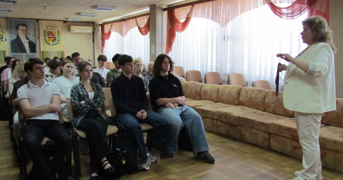Студенти ПДМУ відвідали просвітницький захід «Полтавці – лавреати Національної премії імені Тараса Шевченка»