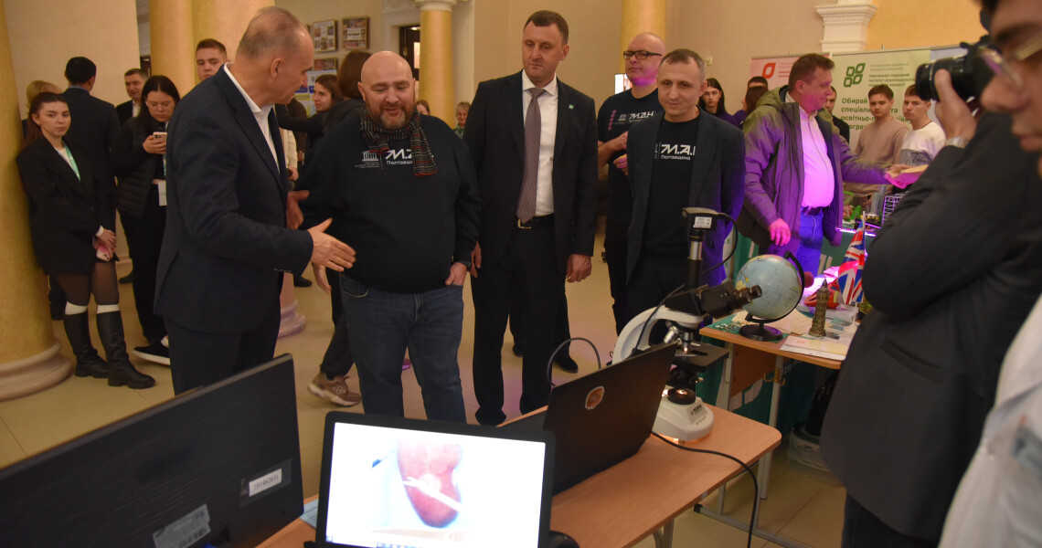 ПДМУ на освітньо-науковій експірієнс-платформі: інновації, партнерство та підтримка обдарованої молоді Полтавщини