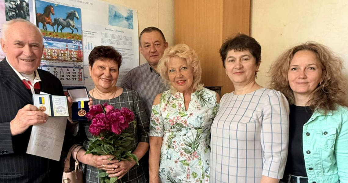 Почесного професора ПДМУ Валентина Шаповала відзначено нагрудним знаком ректора з нагоди 85-річного ювілею