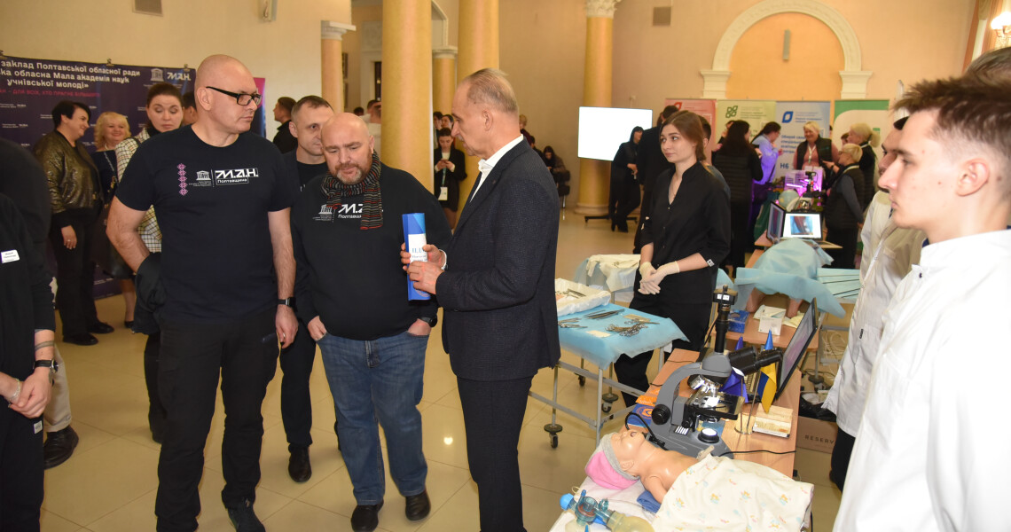 ПДМУ на освітньо-науковій експірієнс-платформі: інновації, партнерство та підтримка обдарованої молоді Полтавщини