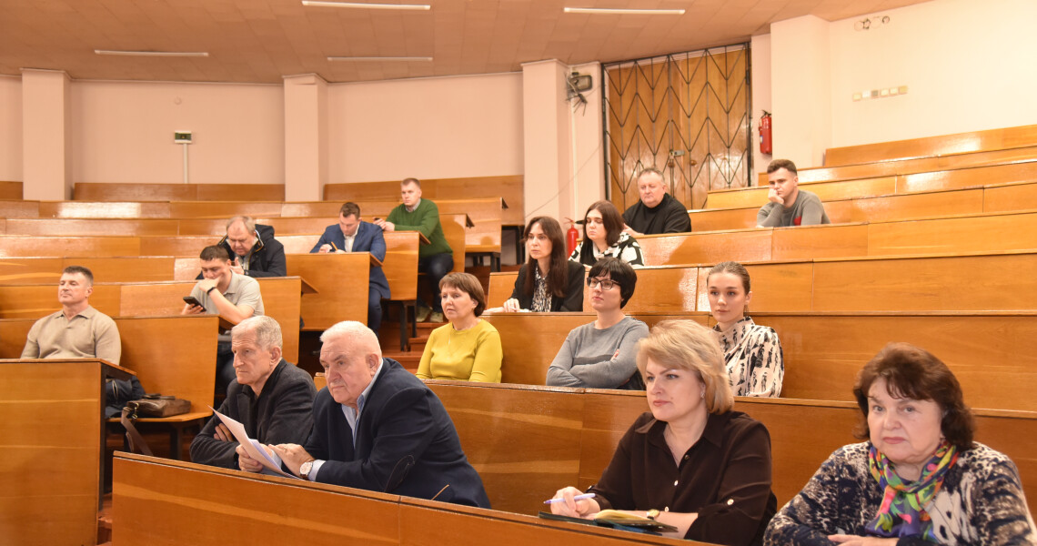 Відбулося засідання вченої ради медичного факультету / Meeting of the Academic Council of the Medical Faculty