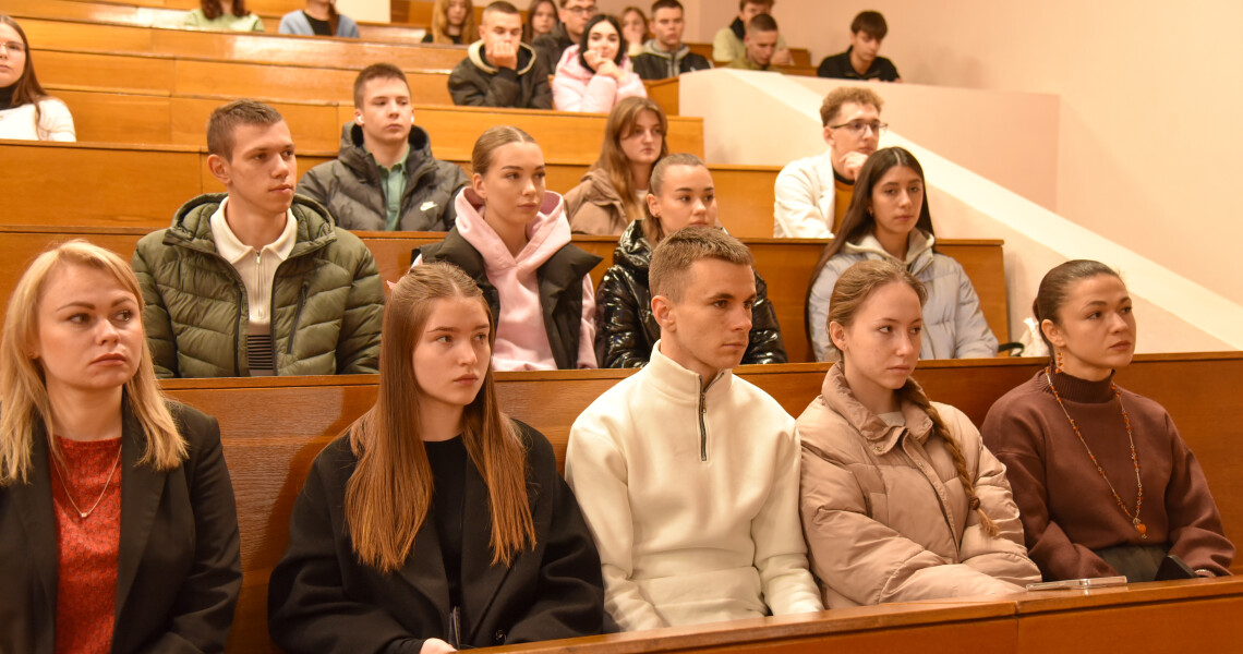 Лекція від патрульної поліції до Європейського дня боротьби з торгівлею людьми / Lecture by the Patrol Police Marking the European Anti-Trafficking Day